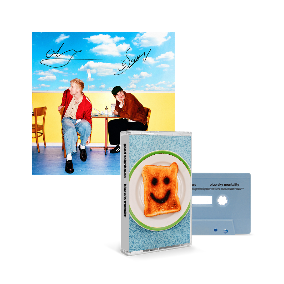 Blue Sky Mentality Store Exclusive Sky Blue Cassette + Signed Art Card