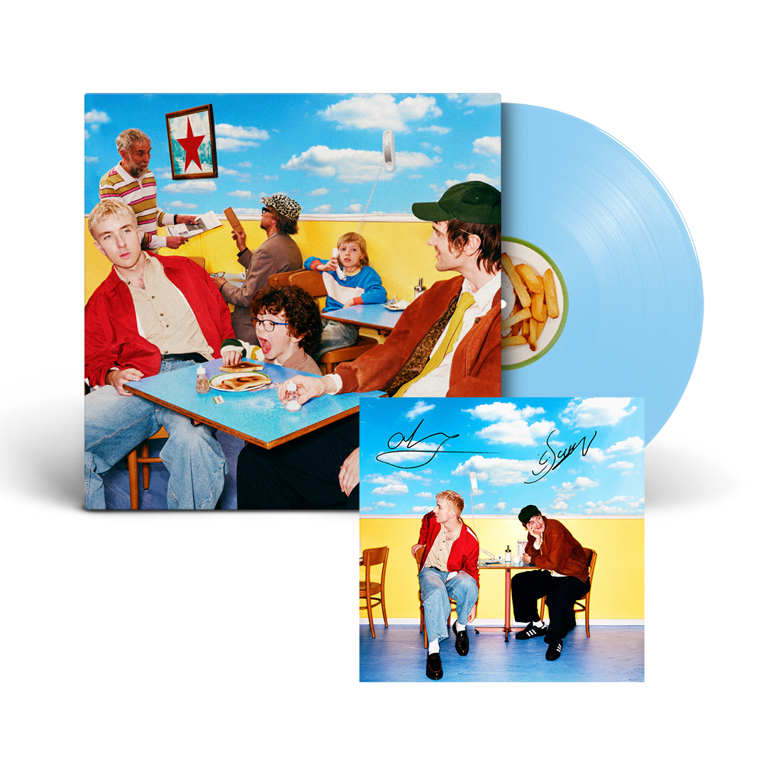 Blue Sky Mentality Sky Blue Vinyl + Signed Art Card